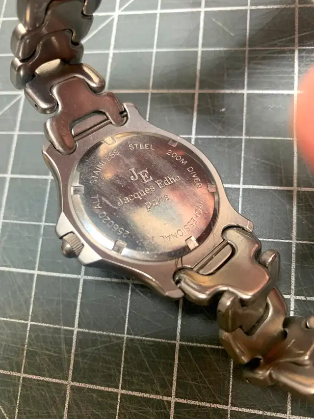 Rare Swiss made Jacque Edho Master Diver Professional watch62863279906689121