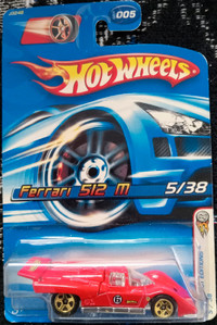 2006 Hot Wheels Ferrari 512 M 1st Edition 