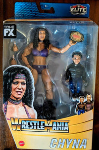Figurine Mattel elite WWE WWF Chyna action figure build a figure