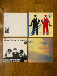 Set 3.1: 80s New Wave / Synth vinyl records