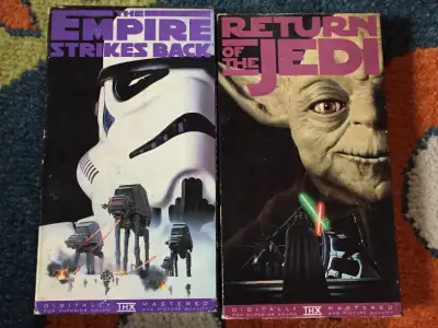 Star Wars VHS Tapes, View more