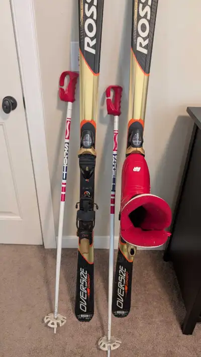 Skis, boots, poles, View more