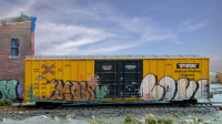 Custom Handpainted Graffiti for Model Trains
