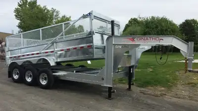 Fabrication/réparation/entretien de remorque galvaniser: plateformes, dompeurs/dumper, trailers, uti...