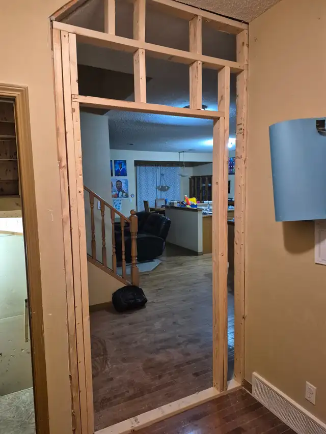 Weekend warrior basement framing.64961227010817123