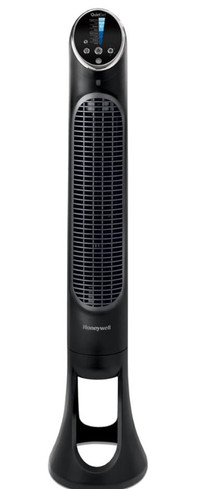 Honeywell QuietSet Tower Fan 8 Speed - Black