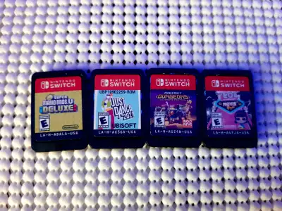 Nintendo Switch Games Mario Minecraft and More, View more