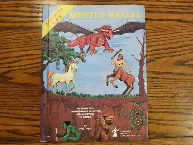 DUNGEONS AND DRAGONS MONSTER MANUAL 4TH PRINT in Arts & Collectibles in City of Toronto - Image 2