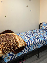 Private Furnished Basement Room For Female.All included Rent$595