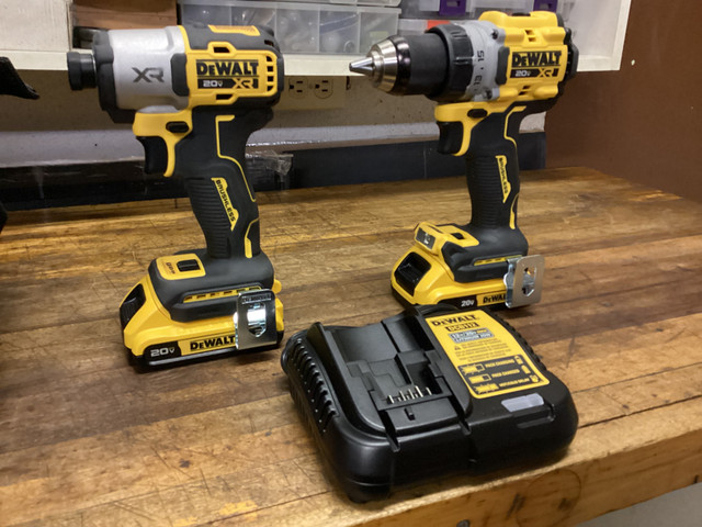 DEWALT 20v MAX XR BR. IMPACT DRIVER and 1/2” DRIVER DRILL KIT in Power Tools in Barrie