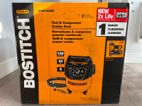 Bostitch Tool & Compressor Combo Pack -New