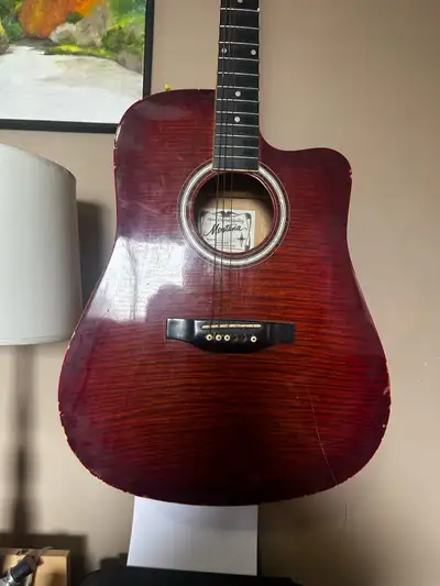 Acoustic electric guitar  Montana Guitar, View more