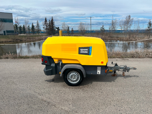Used Atlas Copco XAS 88 - 175 CFM 2018 Towable Air Compressor in Other Business & Industrial in Burnaby/New Westminster - Image 2