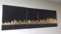 Toronto Skyline Art paintings