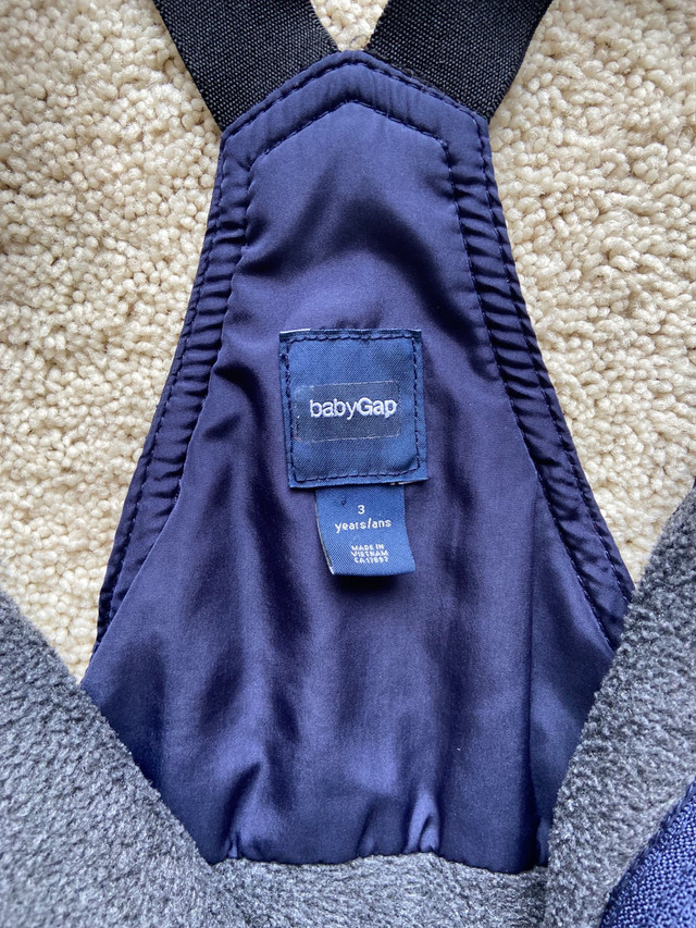 3T Baby Gap Snow Pants (Good Condition) in Clothing - 3T in Winnipeg - Image 3