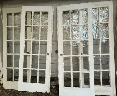 Interior French Doors, $400 per set, 2 sets, View more