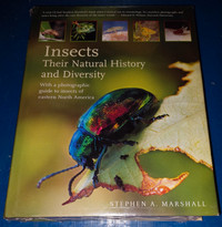 INSECTS Natural History and Diversity HCDJ Book Factory Sealed M