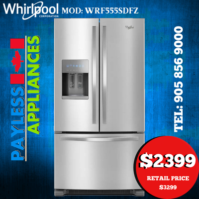 Whirlpool WRF555SDFZ 36" French Door Refrigerator 24.7 Cu. Ft., View more