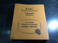 3.4 Litre 4 Cylinder Diesel Engine Type OEA BMC Workshop Manual