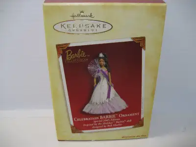 New Hallmark Barbie Christmas Ornament, View more