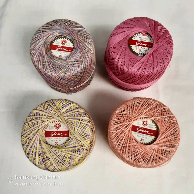 Antique Gem 3 Cord Fast Color Size 30 Mercerized Cotton 250yd in Arts & Collectibles in Calgary - Image 3