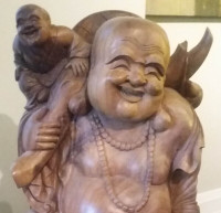 Rare Buddha Statue, Hand-carved