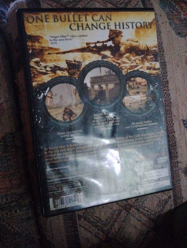 Sniper Elite Sony  PS2 Black Label Namco Game No Man in Older Generation in Kenora - Image 4