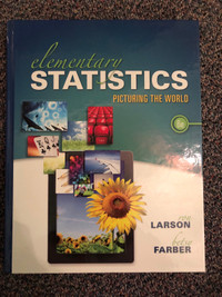 Elementary Statistics 6th Edition (Hardcover) Larson and Farber