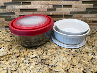 Anchor and Corningware Bowls, View more