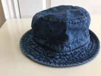 Kids Sun Hat Cap Denim Cotton Bucket Hat for kids 7-14 Years Old