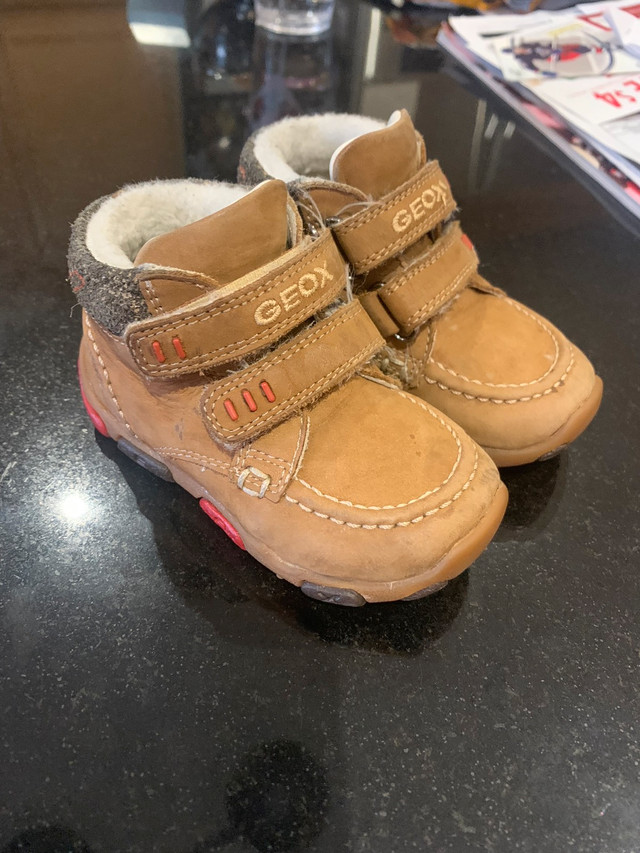 Geox leather boots size 4 toddler  in Other in Oakville / Halton Region