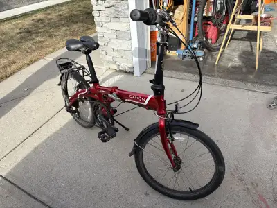 Dahon Vybe D7 folding bike, View more