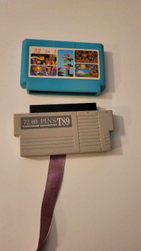 Supervision 52 in 1 Famicom cart and 72-60 t89 cartridge convert