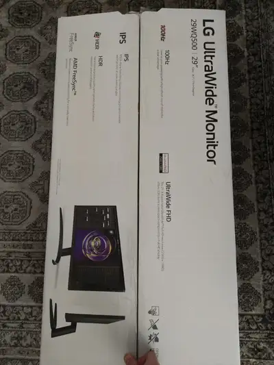 LG Ultrawide Monitor *MINOR DAMAGE*, View more