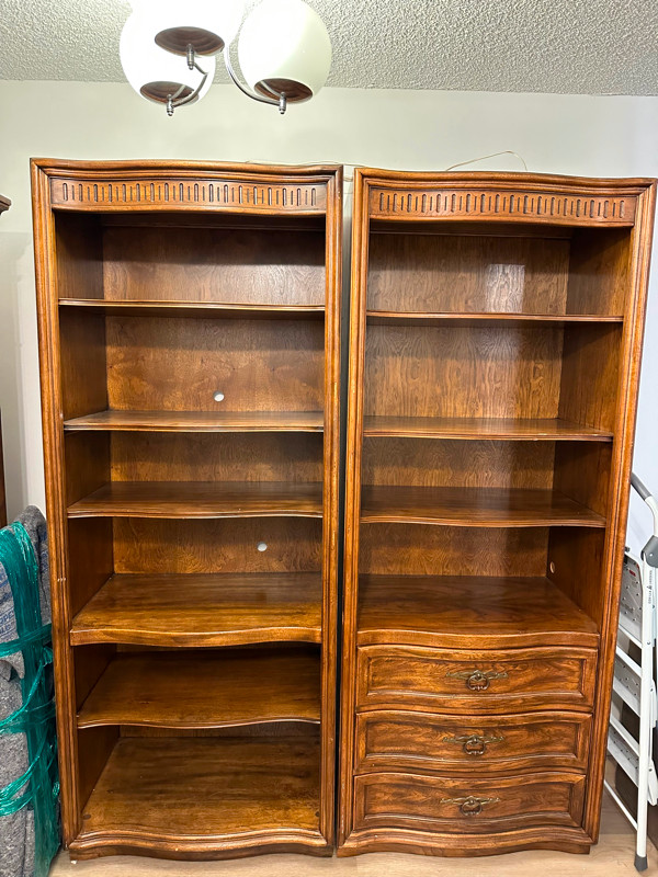 Classic wooden bookshelves in Bookcases & Shelving Units in North Shore