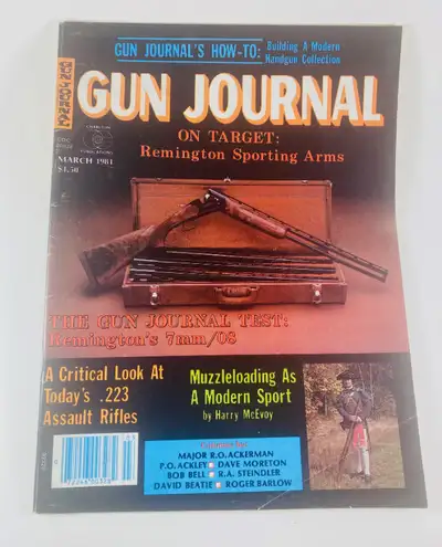 SELLING: Vintage GUN JOURNAL magazine - March 1981 issue I have for sale a used copy of the March 19...