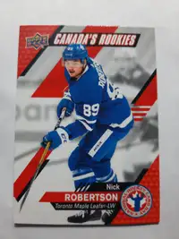 Nick Robertson 2021 Upper Deck National Hockey Card Day - Canada