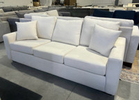 Modern white sofa 