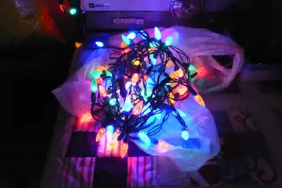 Led 70 Lights C6 Seven Strands Unused $40, View more