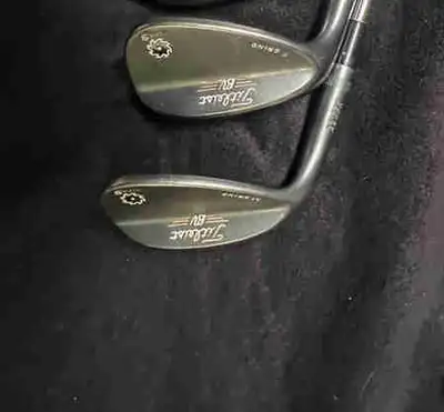 Titleist Vokey 52* SM5 wedge $70 Titleist Vokey 58* SM5 wedge $70 Ping Tour S Wedge 56* SOLD Titleis...