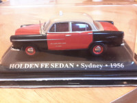 Holden FE sedan taxi Sydney 1956 1:43 diecast Australie