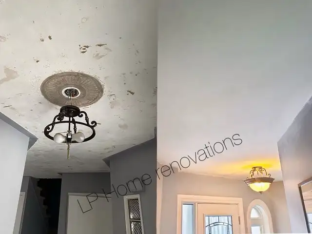 Drywall Taping- Popcorn Ceiling Removal and Painitng 