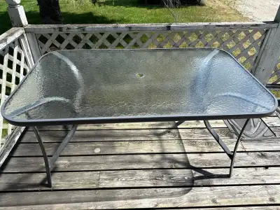 Patio table and 6 chairs , View more