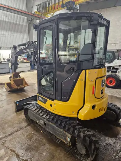 2022 JOHN DEERE 35G MINI EXCAVATOR, View more