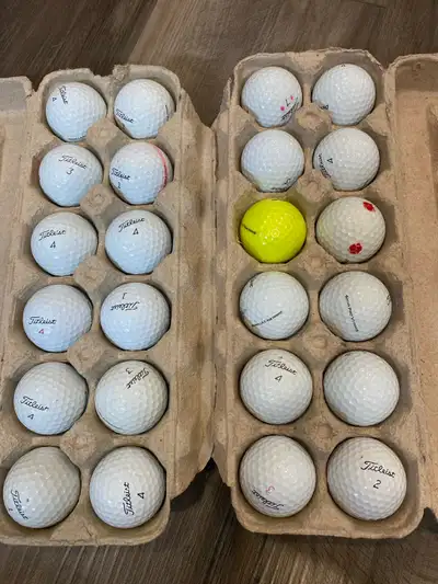 used Titliest pro v1 golf balls, View more