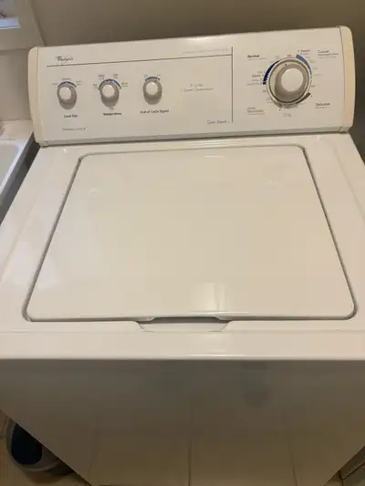 Whirlpool washer and dryer, View more