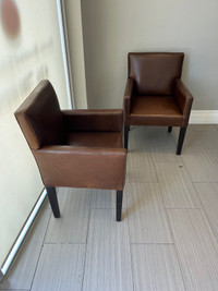 Modern Elte made chairs leather 