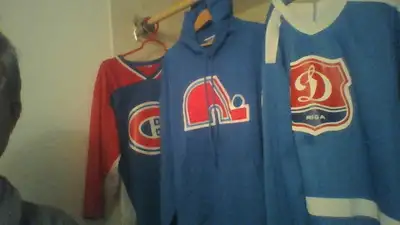 Quebec Nordiques jersy$49/RWings/Habs/TeamCanadaTrade4 SensJersy, View more