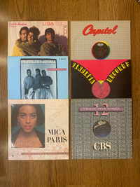 Set 4: 80s RnB / Funk Club DJ vinyl records