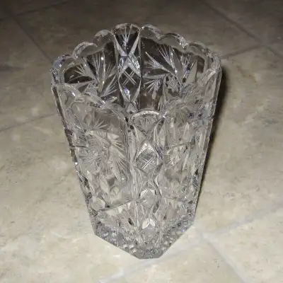 Crystal vase, View more